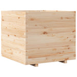 ZNTS Garden Planter 80x80x72 cm Solid Wood Pine 3282624