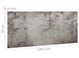 Wall Mounted Magnetic Board Glass 100x60 cm 327473