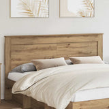 Headboard with Headboard Artisan Oak 180 cm Engineered Wood 887432