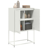 Highboard White 68.5x38.5x107 cm Steel 846511