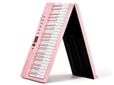 GPPS01-106 88 Key Folding Piano Semi-Weighted Standard Keyboards Digital Piano with MIDI Bluetooth, 07006070