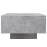 Coffee Table Concrete Grey 55x55x31 cm Engineered Wood 836570