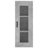 Highboard Concrete Grey 34,5x34x180 cm Engineered Wood 3199309