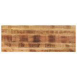 Table Top 140x50x3.8 cm Rectangular Solid Wood Rough Mango 371399