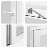 Basement Window "RISOR" 60x100 cm Tilt&Turn DIN Left White 4108307