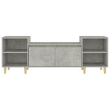 TV Cabinet Concrete Grey 160x35x55 cm Engineered Wood 821192