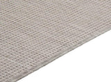 Outdoor Flatweave Rug 80x250 cm Light Grey 340779
