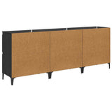 Sideboards 3 pcs Black Oak 60 x 35 x 70 cm Engineered Wood 3415598