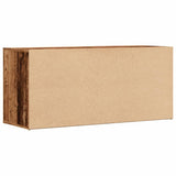 Shoe Bench Old Wood 100x35x45 cm Engineered Wood 857089