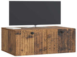 Wall-Mounted TV Cabinet Wall-mounted Old Wood 59.5 x 41 x 30 cm 898003