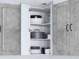 Dishwasher Panel Kalmar Concrete Grey 57 x 57 x 100 cm 884817