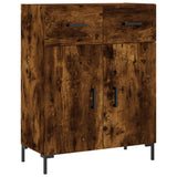 Highboard Smoked Oak 69.5x34x180 cm Engineered Wood 3198534