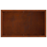 Fire Bowl Brown 50 x 30 x 40 cm Steel 858971