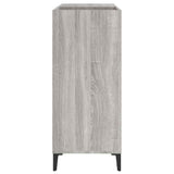 Record Cabinet Grey Sonoma 84.5x38x89 cm Engineered Wood 832003