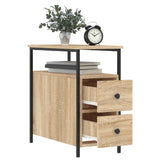 ZNTS Bedside Cabinet Sonoma Oak 30x60x60 cm Engineered Wood 826065