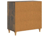 Sideboard Smoked Oak 66 x 34.5 x 90 cm Engineered Wood 894130