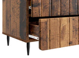 Bedside Cabinet Old Wood 62 x 34.5 x 49.5 cm Engineered Wood 894323