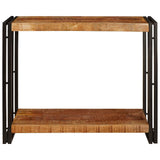 Console Table Brown 90 x 33 x 75 cm Solid rough mango wood 4104736