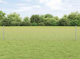 Fence with Post Silver 3336316