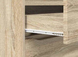 Storage Cabinet Sonoma Oak 80 x 31 x 81 cm Engineered Wood 888849