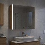 Bathroom Mirror Cabinet Artisian Oak 63.5 x 15.5 x 60.5 cm 889254