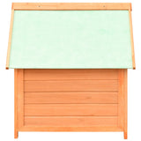 170639 Dog House Solid Pine & Fir Wood 72x85x82 cm