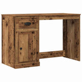 Desk with Drawer Old Wood 50 x 115 x 75 cm Engineered Wood 862822