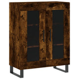 Highboard Smoked Oak 69.5x34x180 cm Engineered Wood 3199646