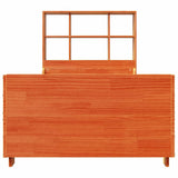 Bookcase Bed without Mattress Wax Brown 90x190 cm Single Solid Wood 3323829