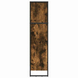 Book Cabinet Smoke Oak 60 x 30 x 121 cm Engineered Wood 886392