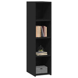Highboard Black 30x41x124 cm Engineered Wood 846377