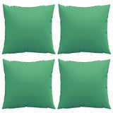 Sofa Cushions 4 pcs Green 60x60 cm Fabric 360408