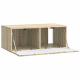 Wall-Mounted TV Cabinet Sonoma Oak 78.5 x 41 x 30 cm 898517