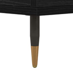 Sideboards 2 pcs Black oak 120 x 35 x 70 cm Engineered wood 3394529