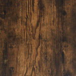 ZNTS Wall-mounted Bedside Cabinet Smoked Oak 40x31x39.5 cm 848728
