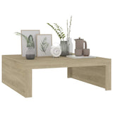 ZNTS Coffee Table Sonoma Oak 100x100x35 cm Engineered Wood 808570