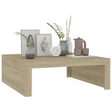 Coffee Table Sonoma Oak 100x100x35 cm Engineered Wood 808570
