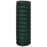 Euro Fence Steel 25x1.0 m Green 140591