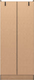 ZNTS Nevada 2 Door 1 Drawer Wardrobe 100-101-115