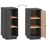 Sideboard Grey 34x40x75 cm Solid Wood Pine 820114