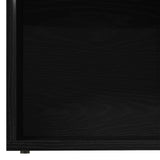 Bookshelf 3 pcs Black Oak 36 x 30 x 143 cm Engineered Wood 3333046