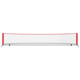 Tennis Net Folding Black and Red 494.5 x 90 x 87 cm Polyester 42012862