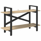 Bookshelf Sonoma Oak 100 x 33.5 x 64 cm Engineered Wood 883953
