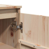 ZNTS Sideboard 60x36x84 cm Solid Pinewood 808108