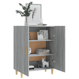 Sideboard Grey Sonoma 70x34x90 cm Engineered Wood 817328