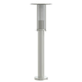 Outdoor Floor Lamp Silver 60 cm Stainless Steel 4006349