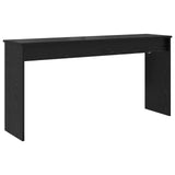 Keyboard Stand Black Oak 130 x 32 x 64 cm Engineered Wood 899480