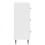 Drawer Cabinet White 66 x 34.5 x 89.5 cm Engineered Wood 894835