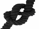 Rope Black 6 x 6 x 500 cm Cotton 42011840
