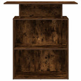 Reception Desk Smoked Oak 100x40x104 cm Engineered Wood 859055